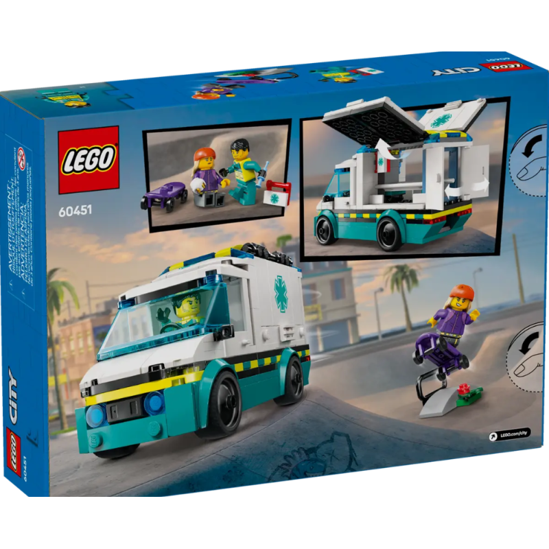 LEGO City Ambulancia De Emergencias