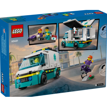 LEGO City Ambulancia De Emergencias