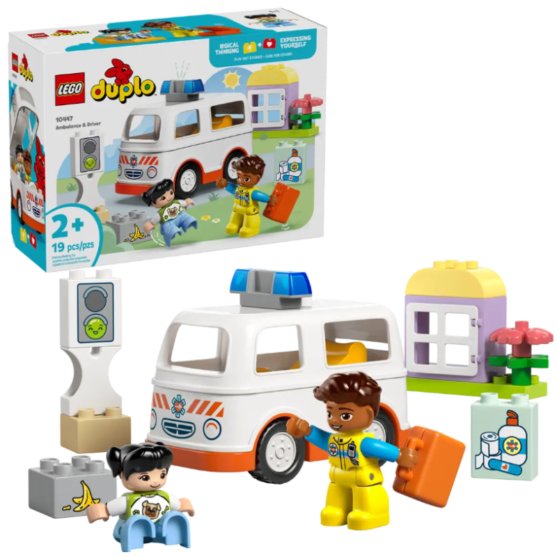 LEGO Duplo Ambulancia Y Conductor De LEGO