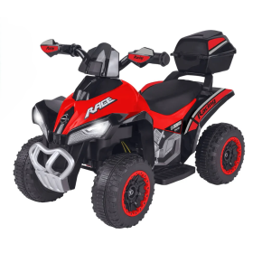 Quad Motor Rojo BT Li-Ion 8.4V De Globo SPA