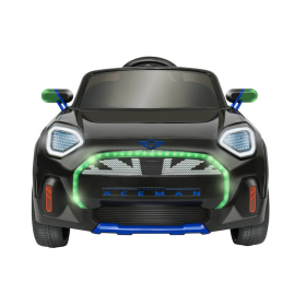 Coche Eléctrico Mini Aceman 12V Negro De Globo SPA 2