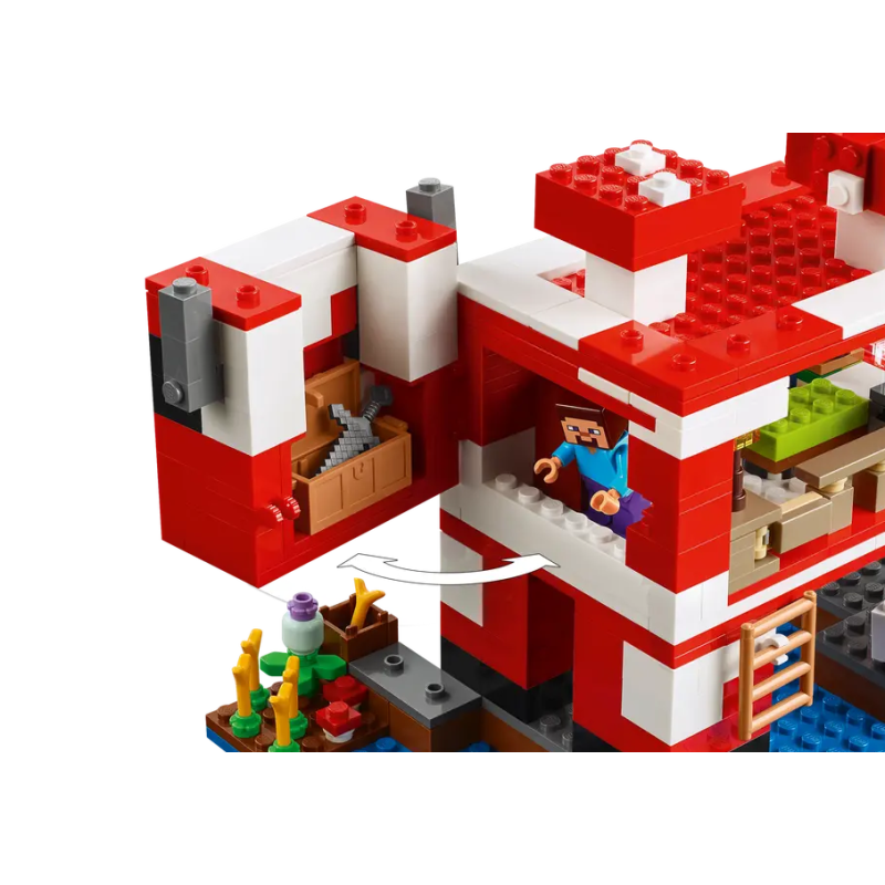 LEGO Minecraft La Casa Champiñaca