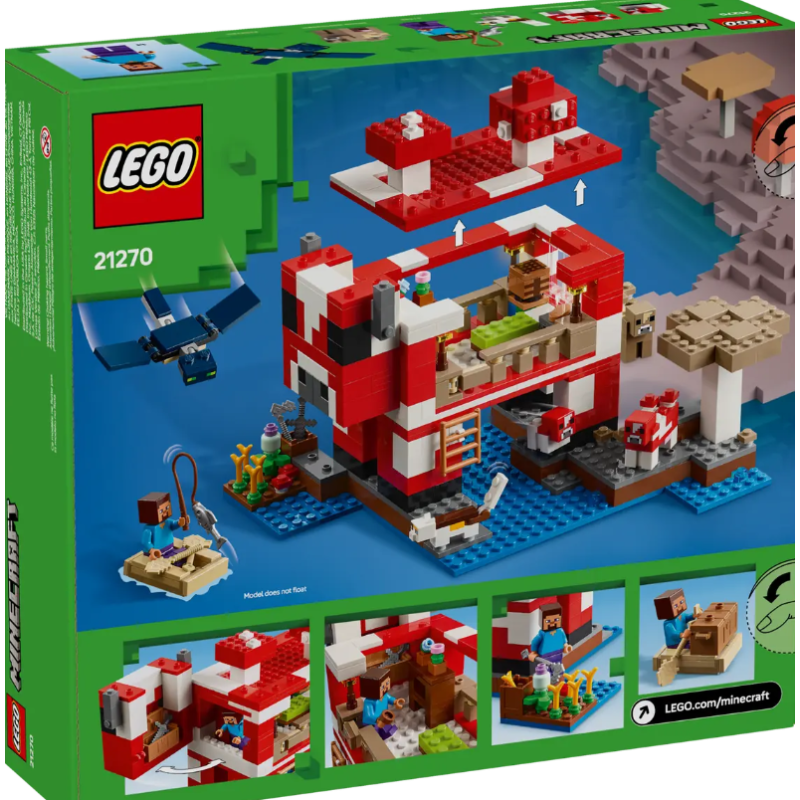 LEGO Minecraft La Casa Champiñaca