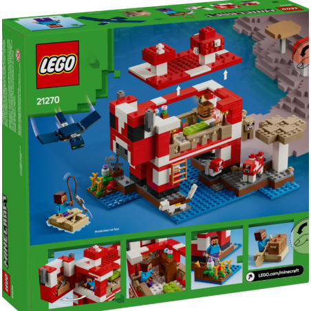 LEGO Minecraft La Casa Champiñaca