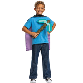 Disfraz Minecraft Set De Pico Y Pala