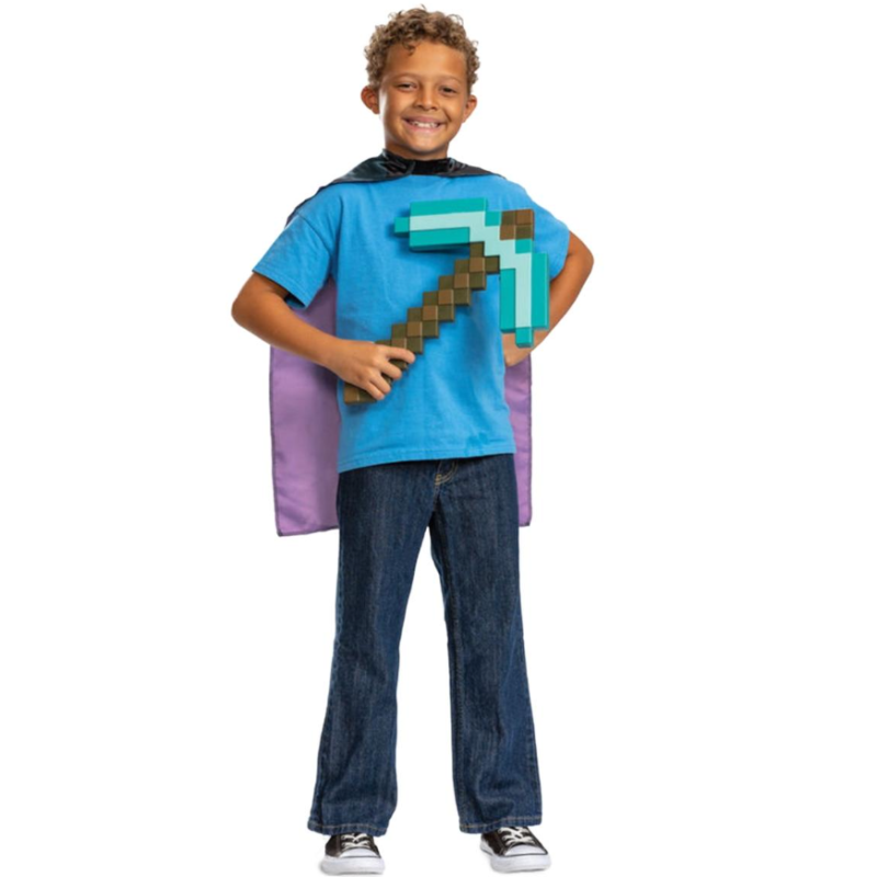 Disfraz Minecraft Set De Pico Y Pala De Toy Planet