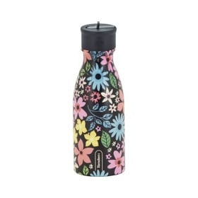 Tandem Botella Flores 350 Ml Pajita