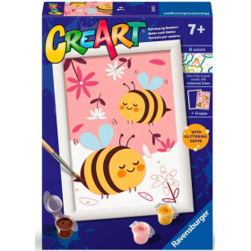 CreArt Pintar Por Números Abejitas Felices