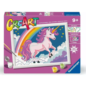 CreArt Serie D Unicornio Rosa Neón