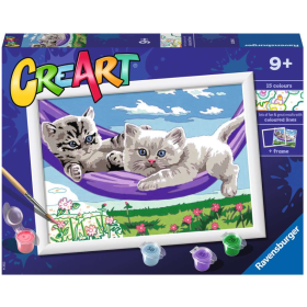 CreArt Serie D Gatitos en la Hamaca