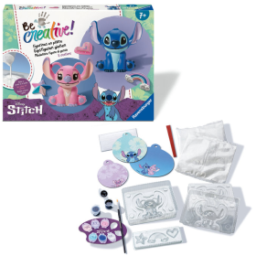 Kit Be Creative Maxi Creaciones En Yeso Stitch 2