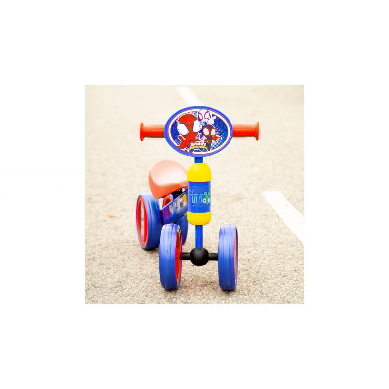 Triciclo Boble Sin Pedales Spidey