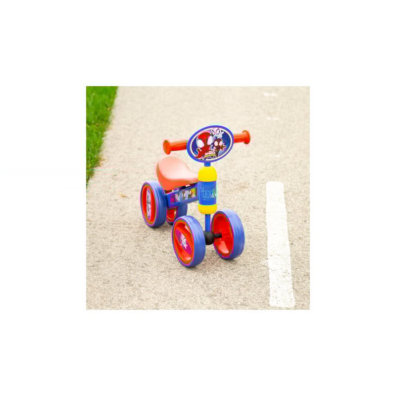 Triciclo Boble Sin Pedales Spidey