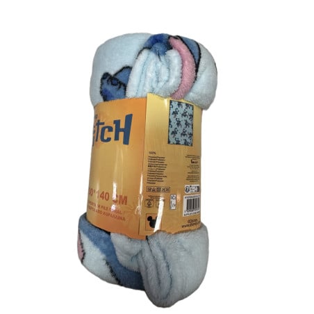 Manta Coralina Lilo y Stitch 100x140 cm