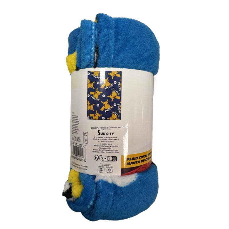 Manta Coralina Pokémon 100x140 cm