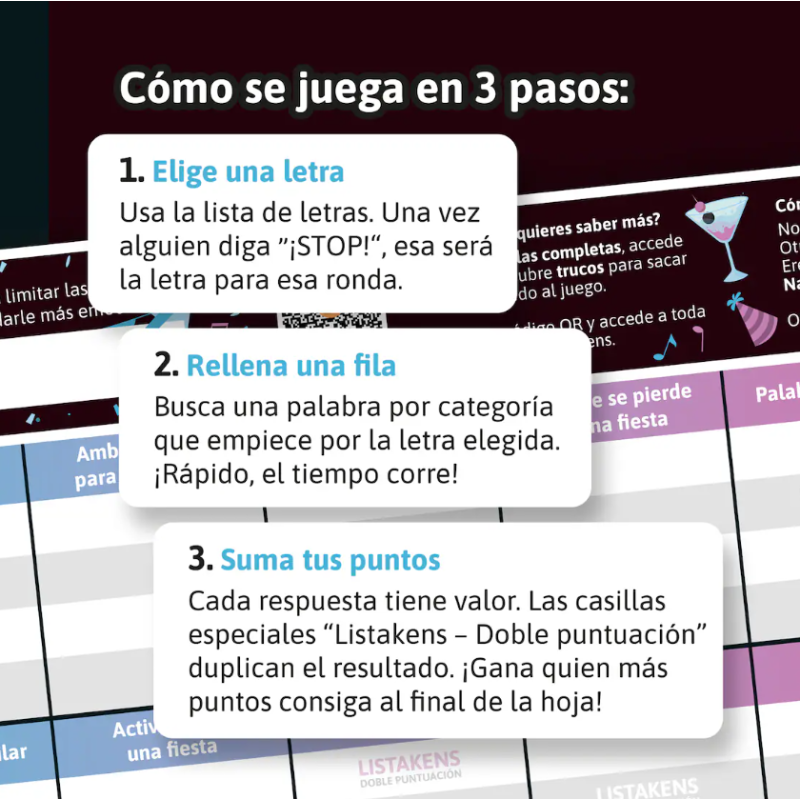 Listos Listas Y Listakens Party