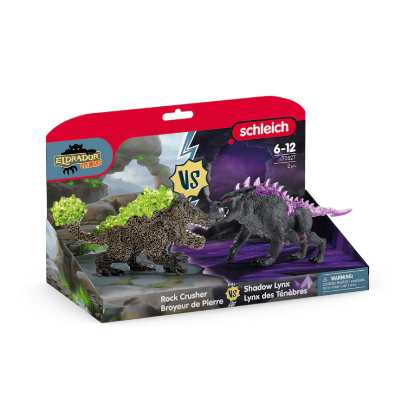 Schleich Lince De Sombra Vs El Romperrocas