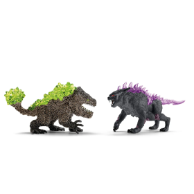 Schleich Lince De Sombra Vs El Romperrocas