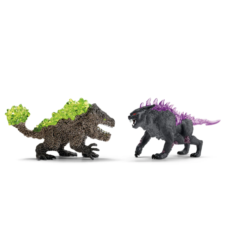Schleich Lince De Sombra Vs El Romperrocas De Schleich