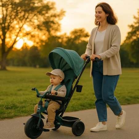 TRICICLO EVOLUTIV QPLAY 6 EN 1 ELITE PLA