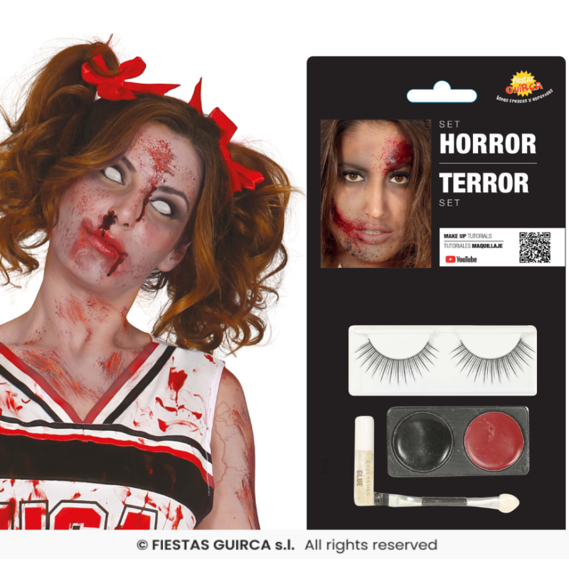 Set Maquillaje Terror De Guirca