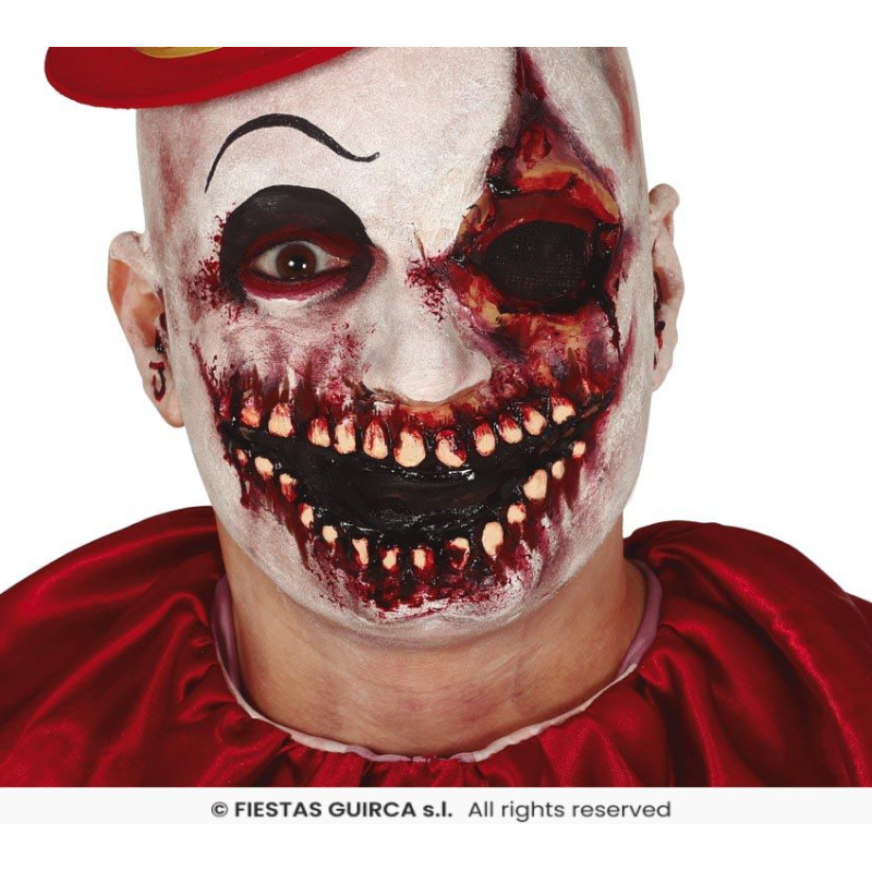 Cicatriz Boca Con Cinta Adhesiva 15 Cm Látex De Guirca