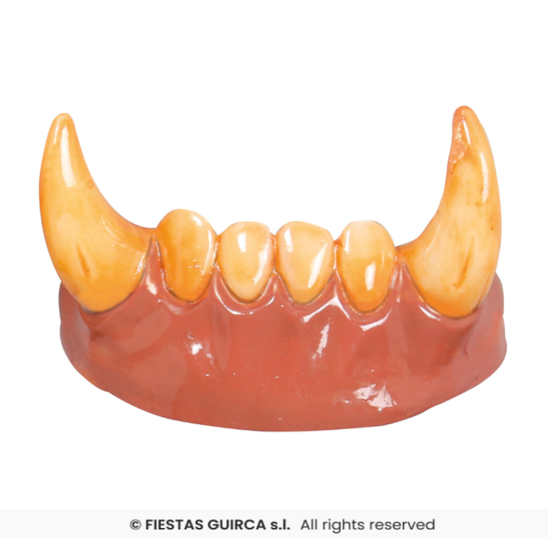 Dientes Colmillos Hombre Lobo