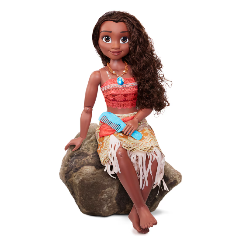 Muñeca Vaiana Disney 80 Cm Con Accesorios