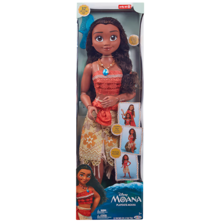 Muñeca Vaiana Disney 80 Cm Con Accesorios