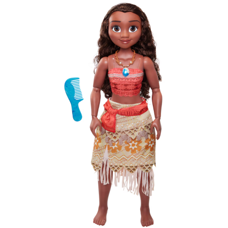 Muñeca Vaiana Disney 80 Cm Con Accesorios