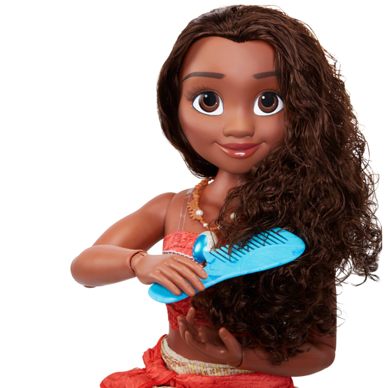 Muñeca Vaiana Disney 80 Cm Con Accesorios