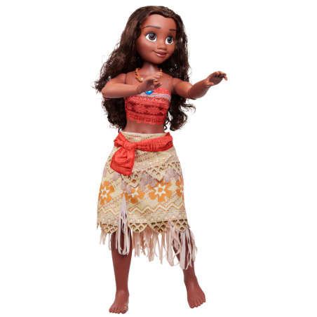 Muñeca Vaiana Disney 80 Cm Con Accesorios
