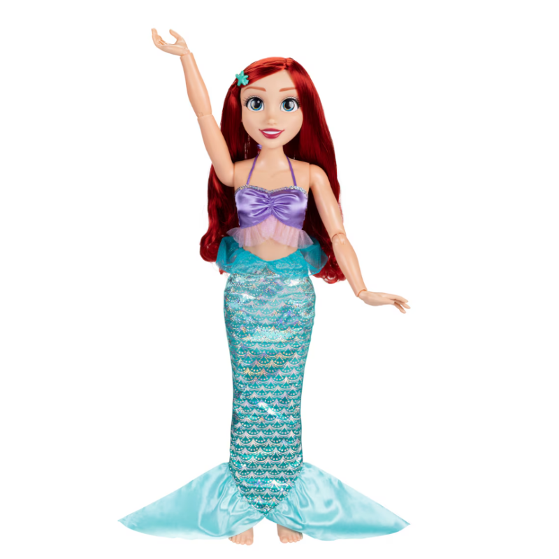 Muñeca Ariel 80 cm Con Accesorios