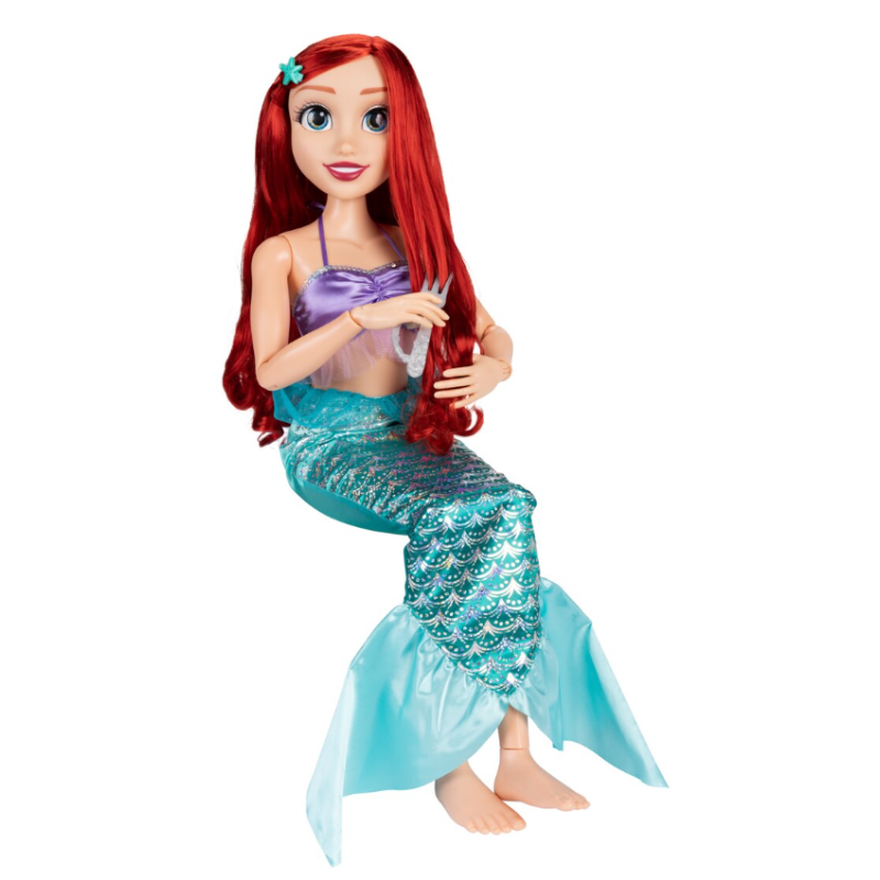 Muñeca Ariel 80 cm Con Accesorios