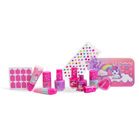 Martinelia Little Unicorn Uñas Y Labios Con Estuche De Lata