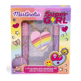 Martinelia Super Girl Shine Set De Brillos Con Collar