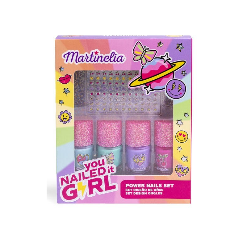 Martinelia Super Girl Power Set De Uñas