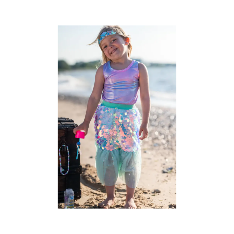 Disfraz De Sirena Talla 4-6 Años