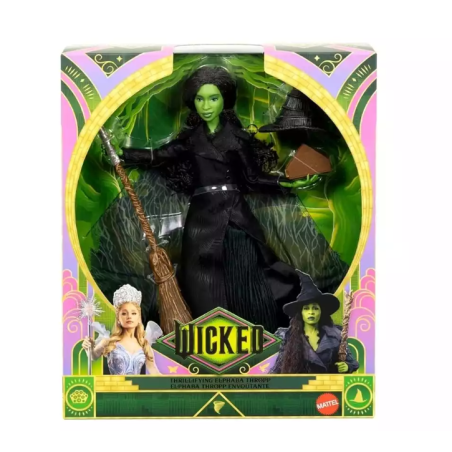 Wicked Muñeca La Apasionante Elphaba De Mattel
