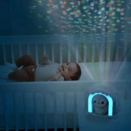 Vtech Iglu Proyector Peluchito Pingüino