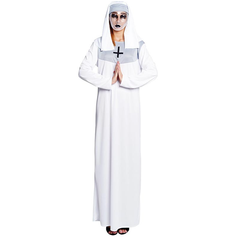 Disfraz Monja Blanca Talla M De Partilandia