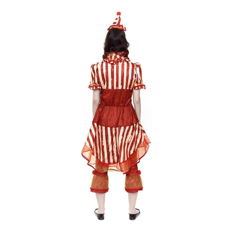 Disfraz Payasa Loca Talla L