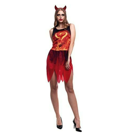 Disfraz Demonia Roja Talla S De Partilandia