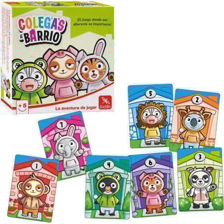 Juego de Cartas Infantil Colegas Del Barrio