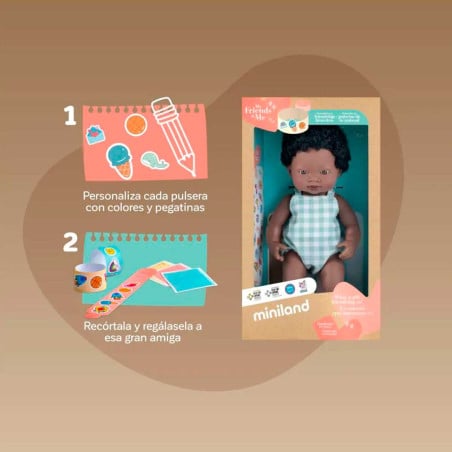 Muñeco Africano 38 Cm