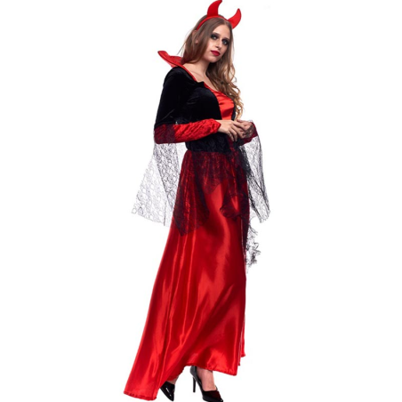 Disfraz Diablesa Roja Talla M
