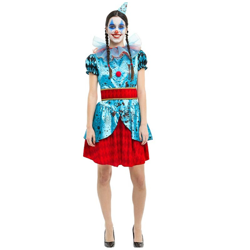 Disfraz Payasa Maniaca Talla M