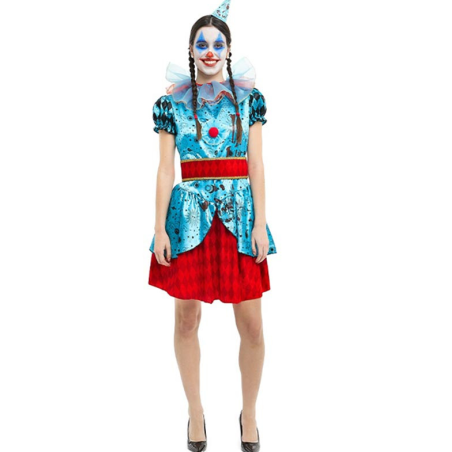 Disfraz Payasa Maniaca Talla L