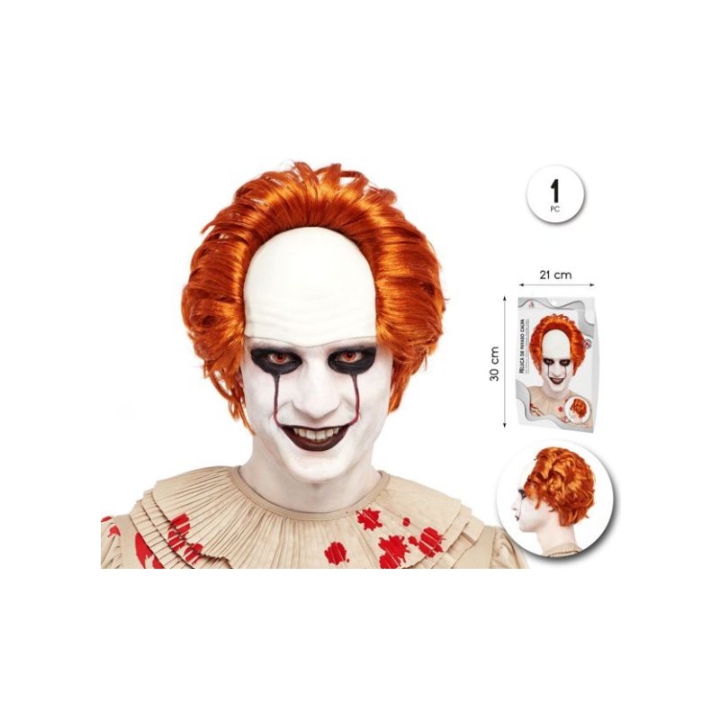 Diadema De Payaso Calva Adulto