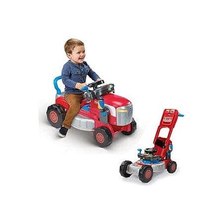 Vtech Convertible 2 En 1 Tractor Y Cortacesped